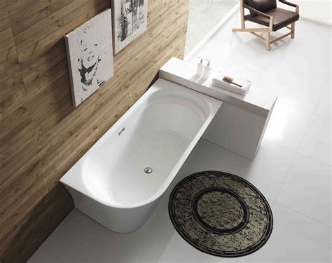 2 wall alcove tub